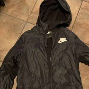 Boys Nike Fleece Lined Jacket for fall and spring or milder climate